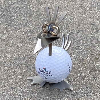 Golffågel Sprethår