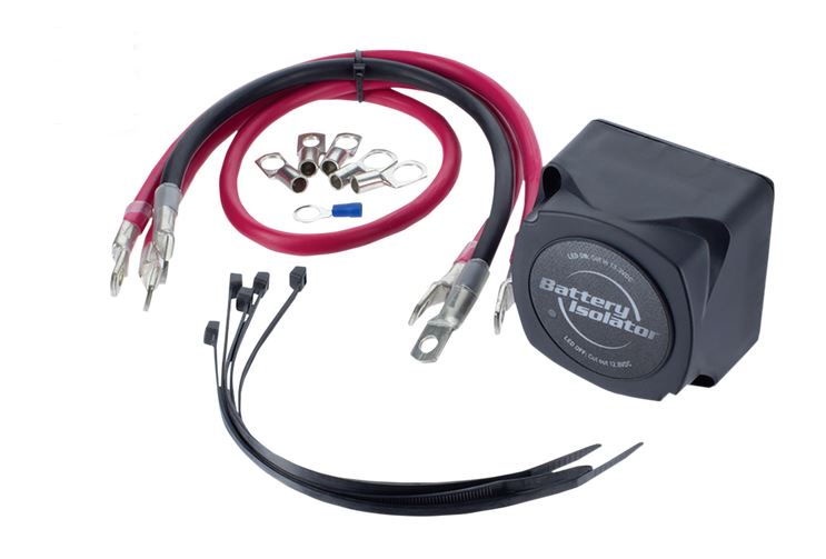 ALL BALLS 70-2000 Batteriisolator Kit – Dubbelbatterisystem ATV & UTV