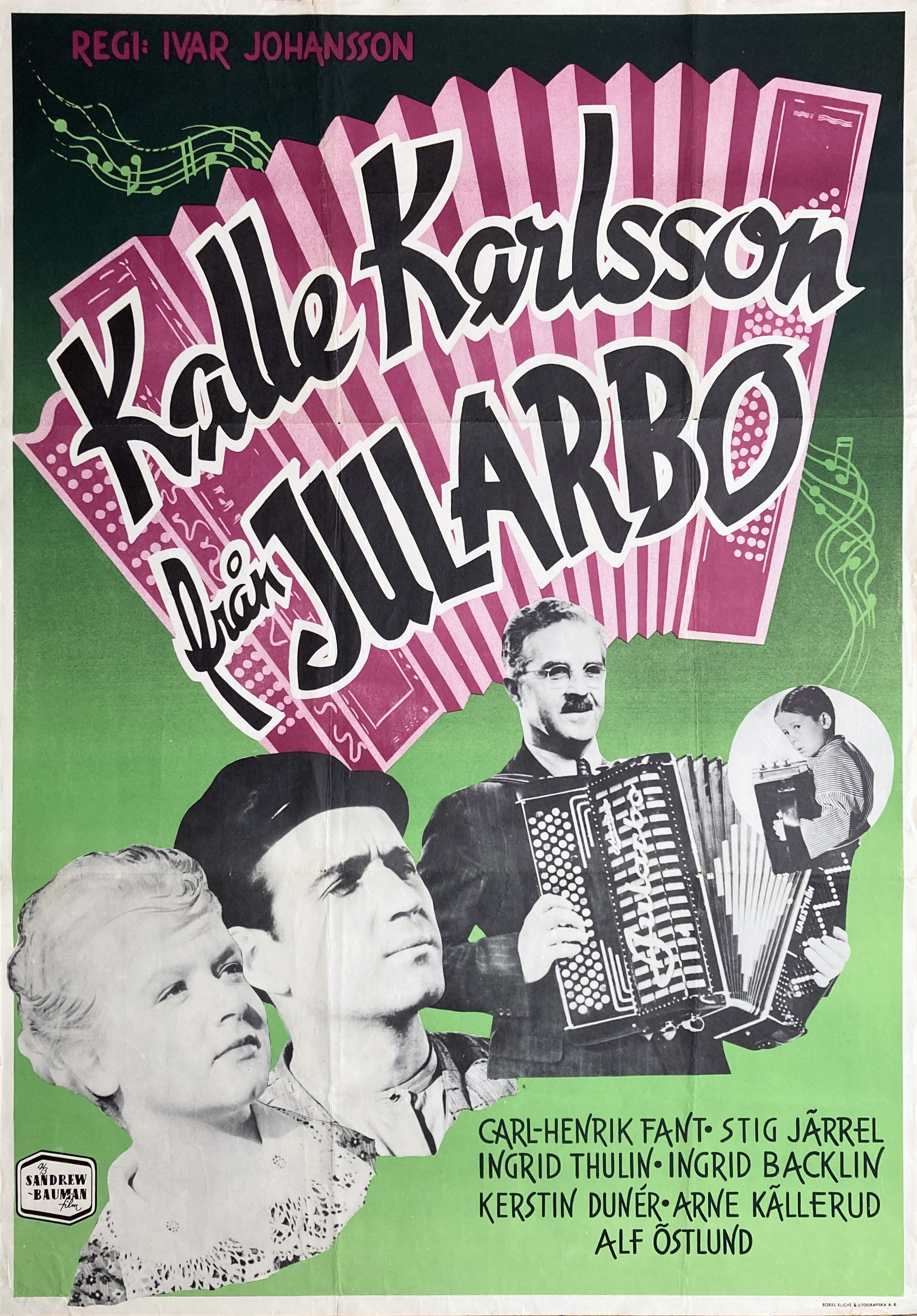 KALLE KARLSSON FRÅN JULARBO (1952)