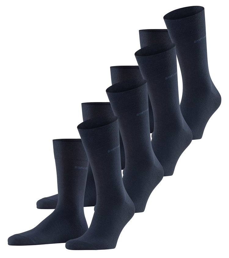 4-Pack Esprit Solid strumpor Herr - 3