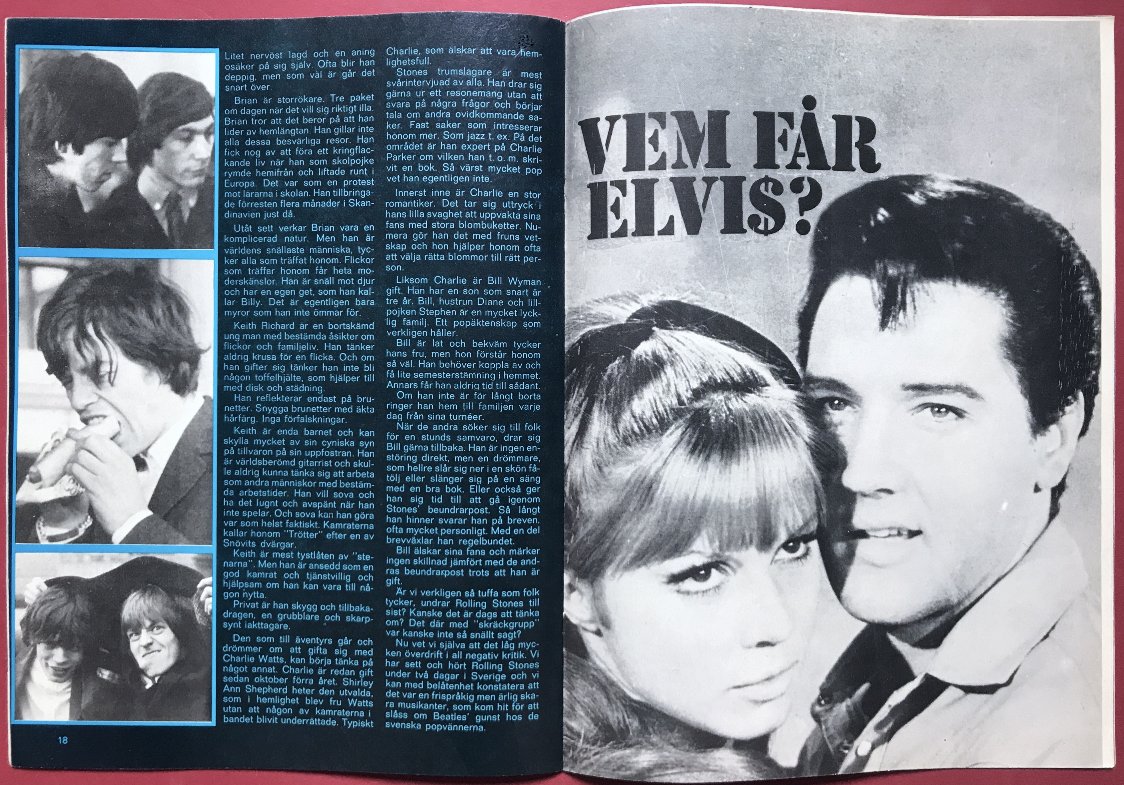 LOVE med Min Melodi - Nr 4 1965 ANIMALS omslag - 7