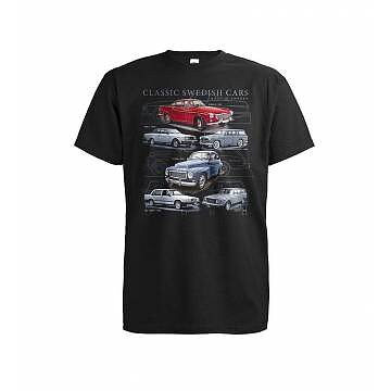 T-shirt Classic Swedish Cars