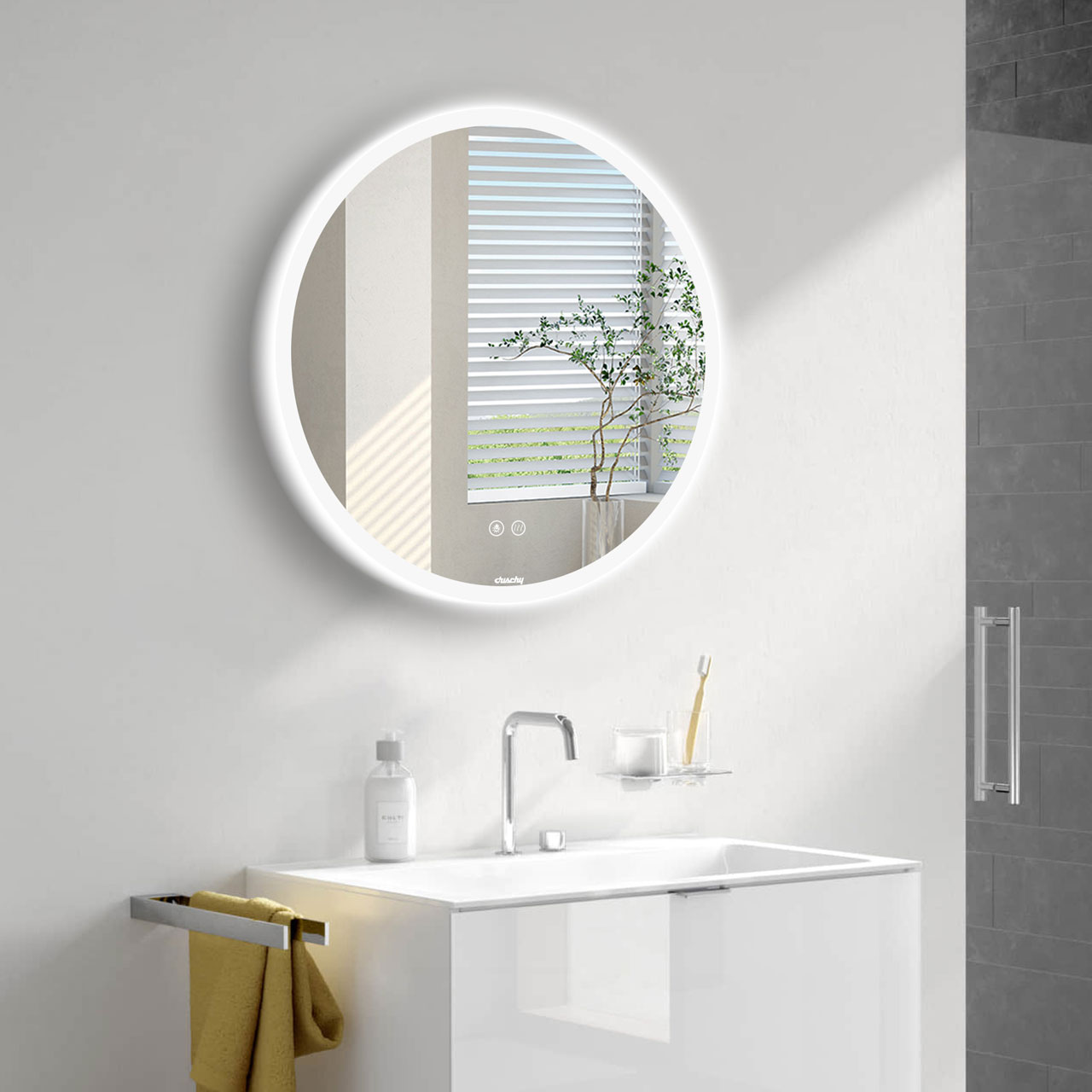 LED mirror Ø60 cm - 2