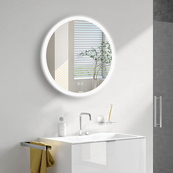LED mirror Ø60 cm