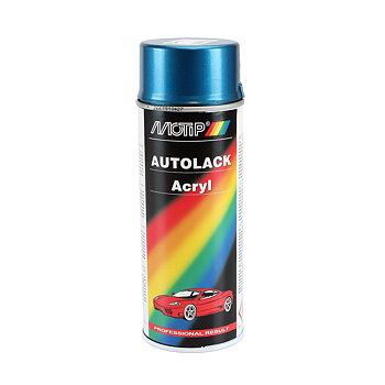 Farve polarblå C8. Monza 4 hastigheder. 400 ml Motip