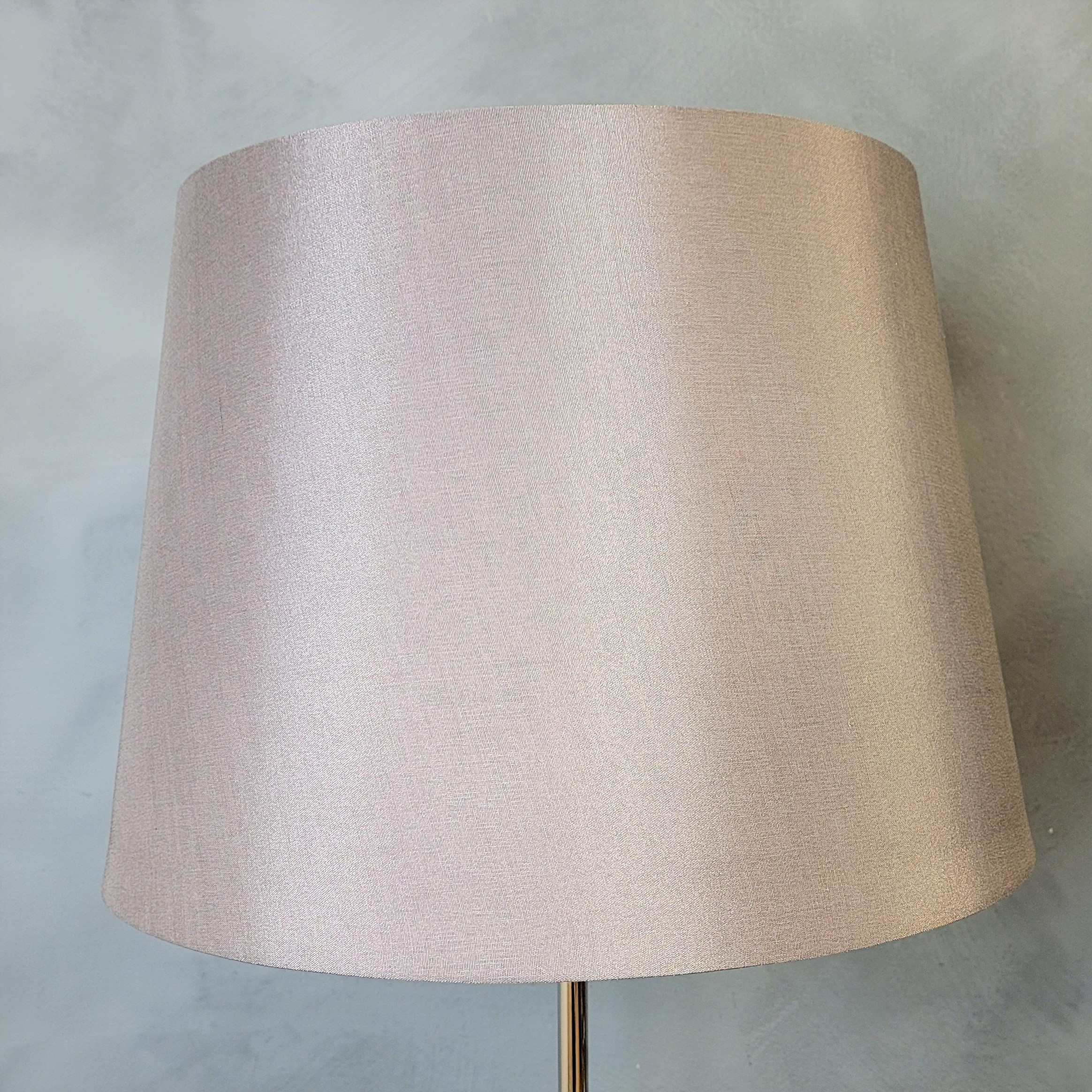 Lampskärm Silka rund, mellangrå 27x35x25cm
