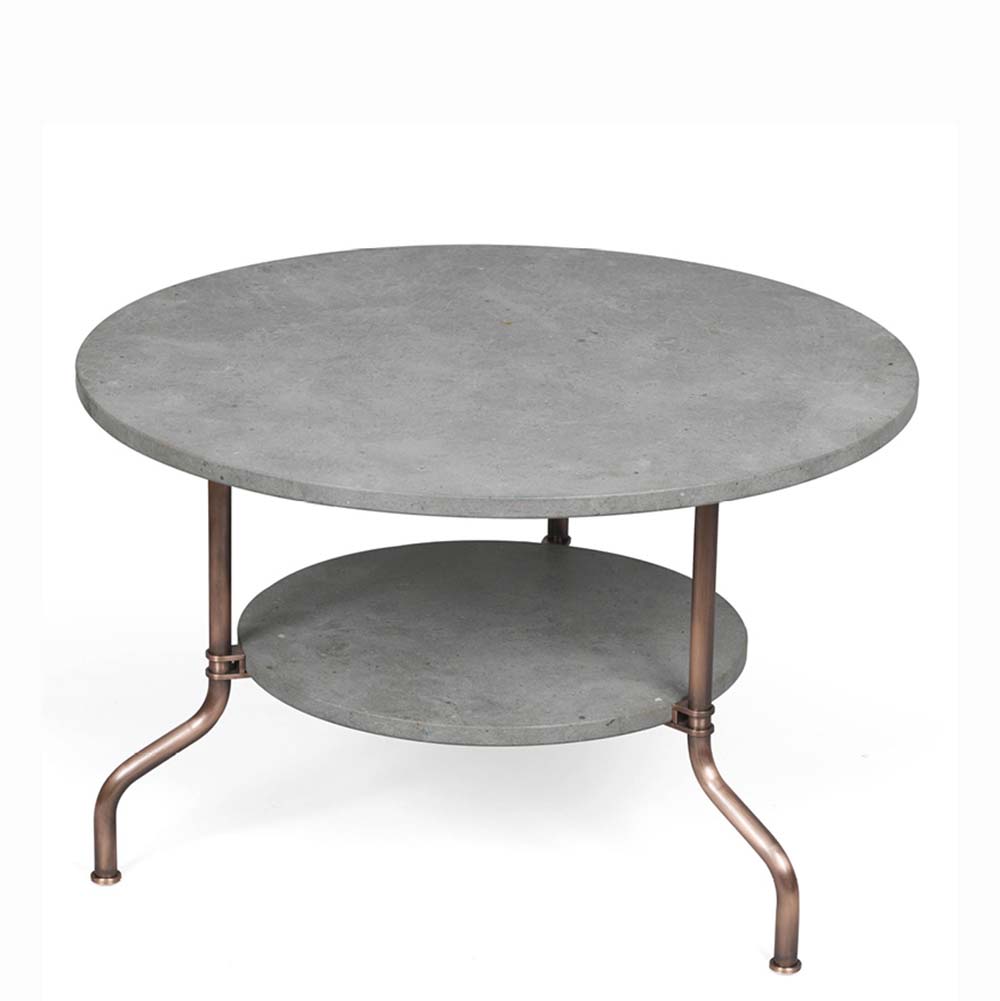 Sven Coffee table 80 cm (Limestone) - Källemo