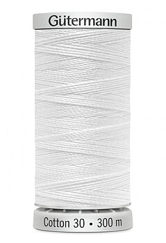 Tråd: Maskinquiltning & Broderi - 1001 (kritvit)