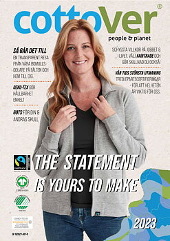 COTTOVER katalog 2023 - Ekologiska, GOTS & Fairtrade Profilkläder