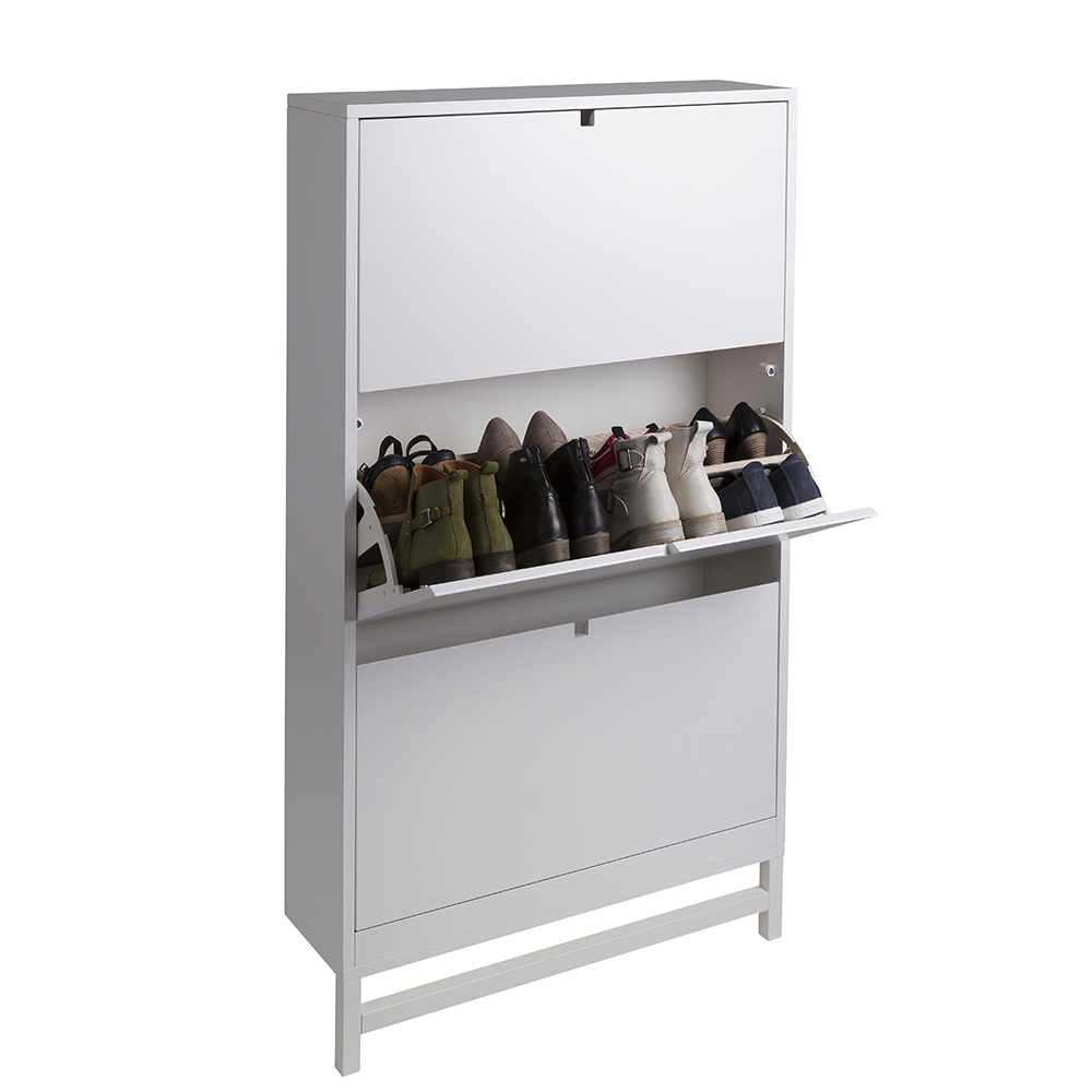 Falsterbo Shoe cabinet 3 drawers - 2