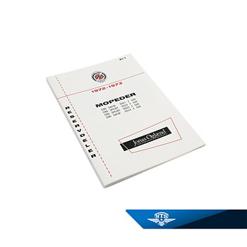 Reservedelskatalog DBS, Safir & Sport, 1972-73