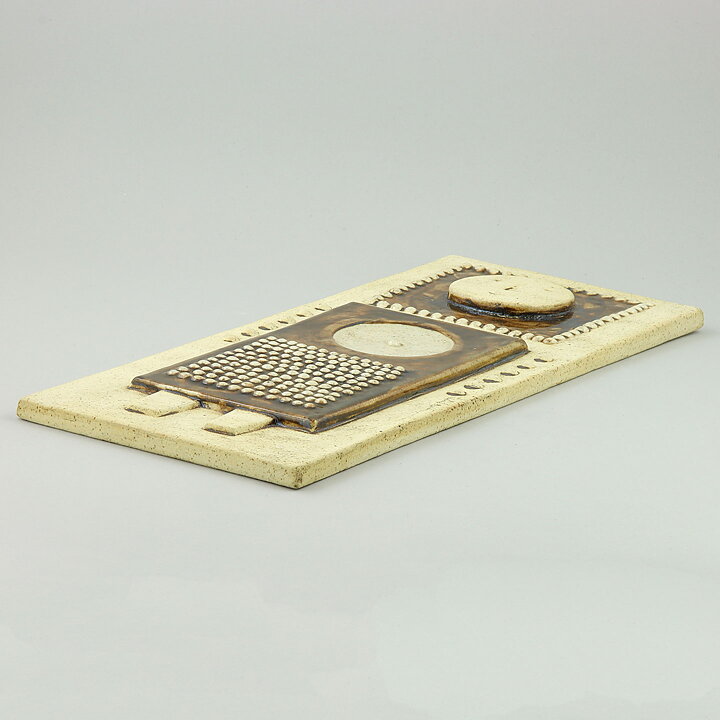 シルヴィア・レウショヴィウス陶板 Wall Plaque 1969年 40cm