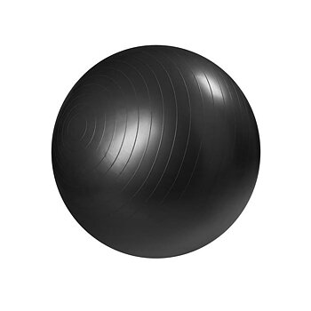 Gymboll, Master, 55 cm, Svart