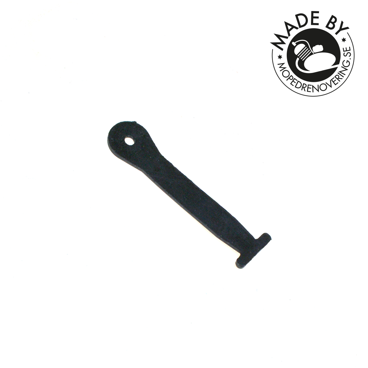 Gummikabelbinder HVA længde 60 mm, sort. Fremstillet af Mopedrenovering.
