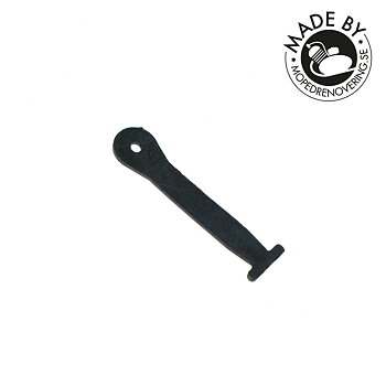 Gummikabelbinder HVA længde 60 mm, sort. Fremstillet af Mopedrenovering.