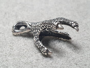 Fågelklo ca. 27x15mm, hänge 925-silver