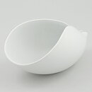 Stig Lindberg (Veckla 1950) White Sculptural Bowl 18 cm