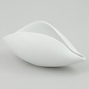 Stig Lindberg (Veckla 1950) White Sculptural Bowl 18 cm