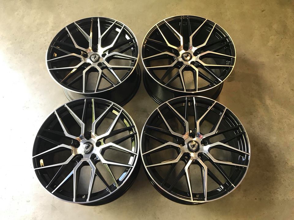 20" Cades Hera Black/pol 5x120