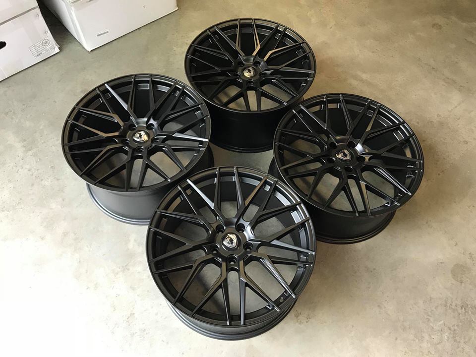 20" Cades Hera Matt Black 5x120 - 2