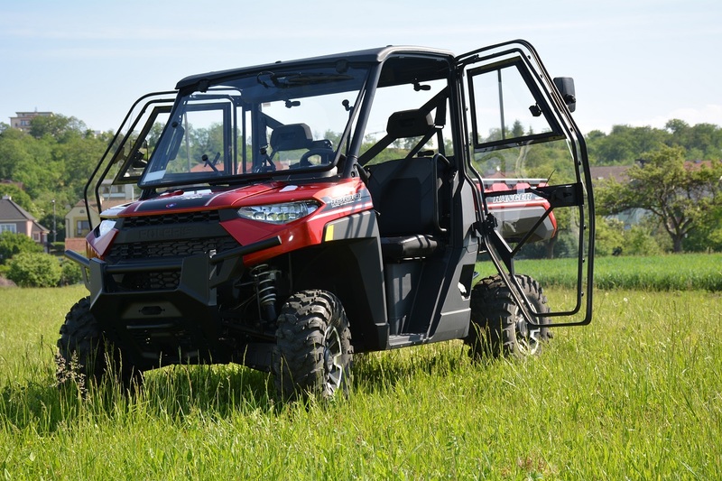 Komplett Hytt med Vindruta, torkare & värmepaket Polaris Ranger XP 1000 2018+ - 2