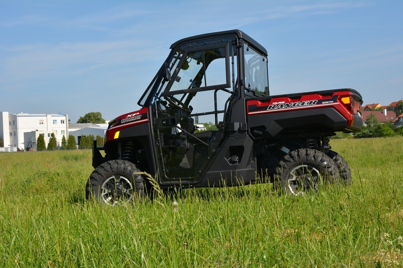 Komplett Hytt med Vindruta, torkare & värmepaket Polaris Ranger XP 1000 2018+ - 4