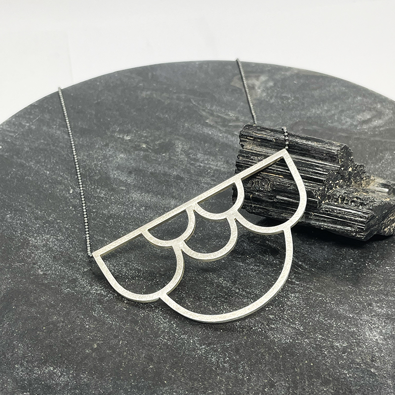 Silverhalsband SCALE