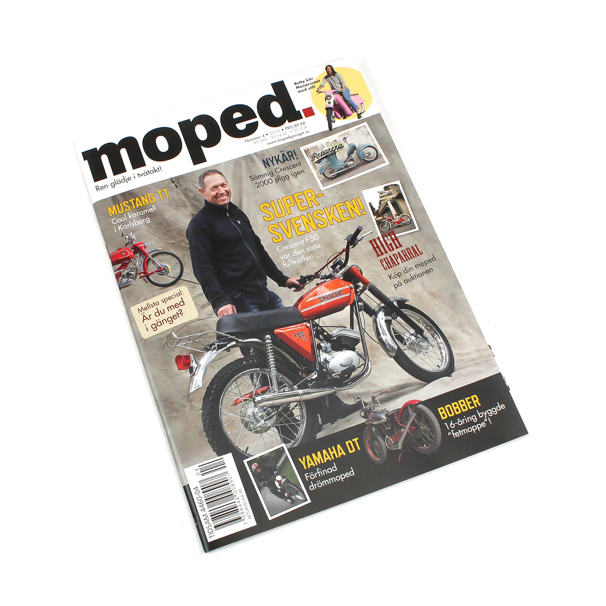 Lehden mopo nro 4, 2018.