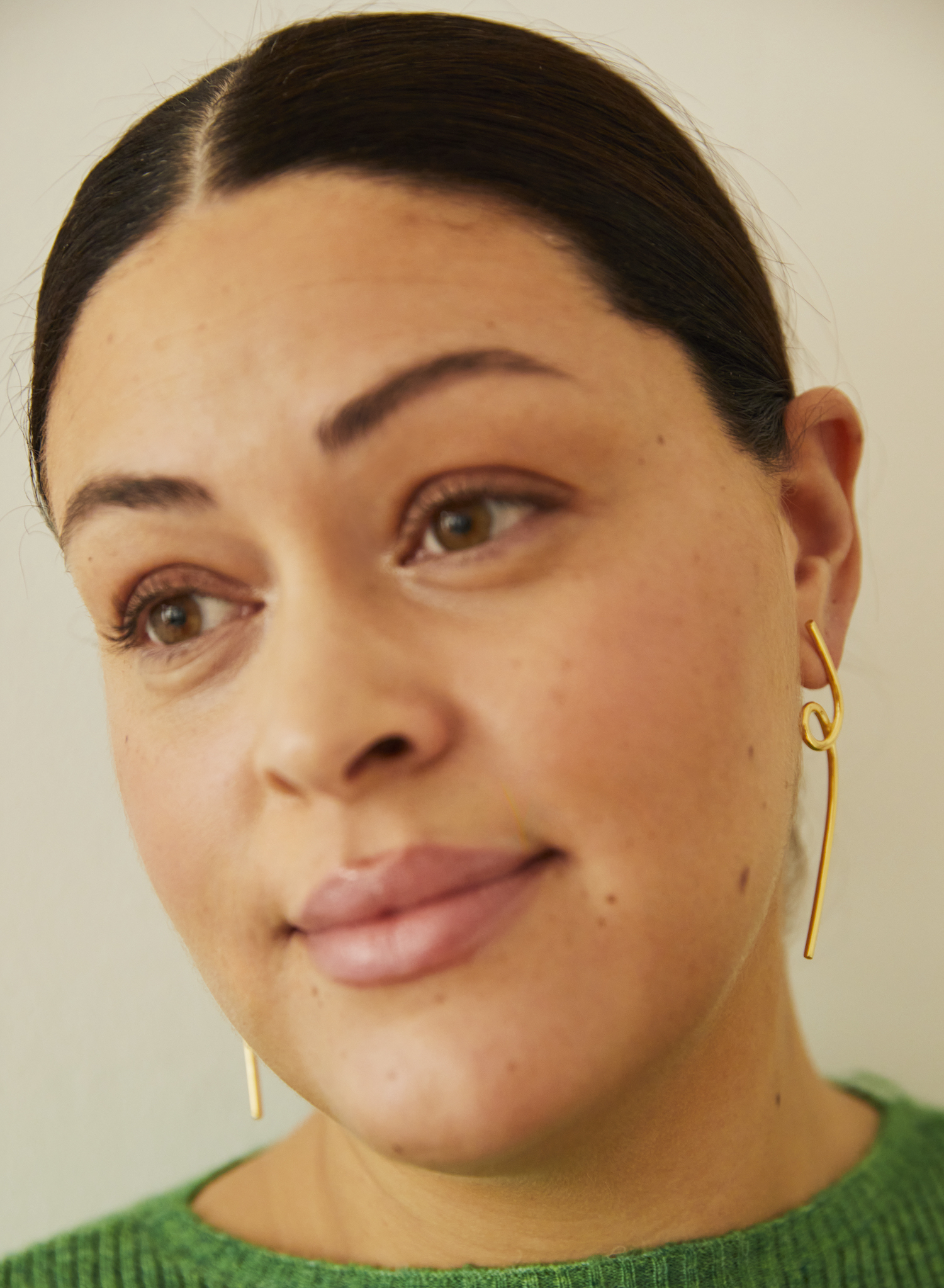 Loop ear gold - 2