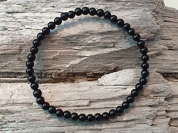 4mm svart onyx 19cm