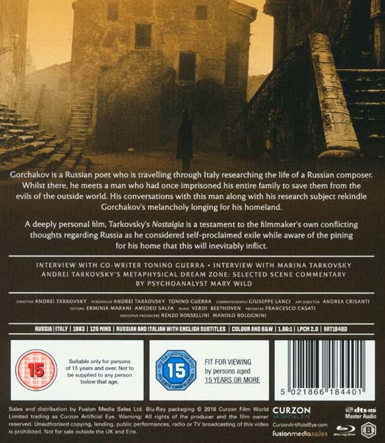 Nostalgia (ej svensk text) (Blu-ray) - 2