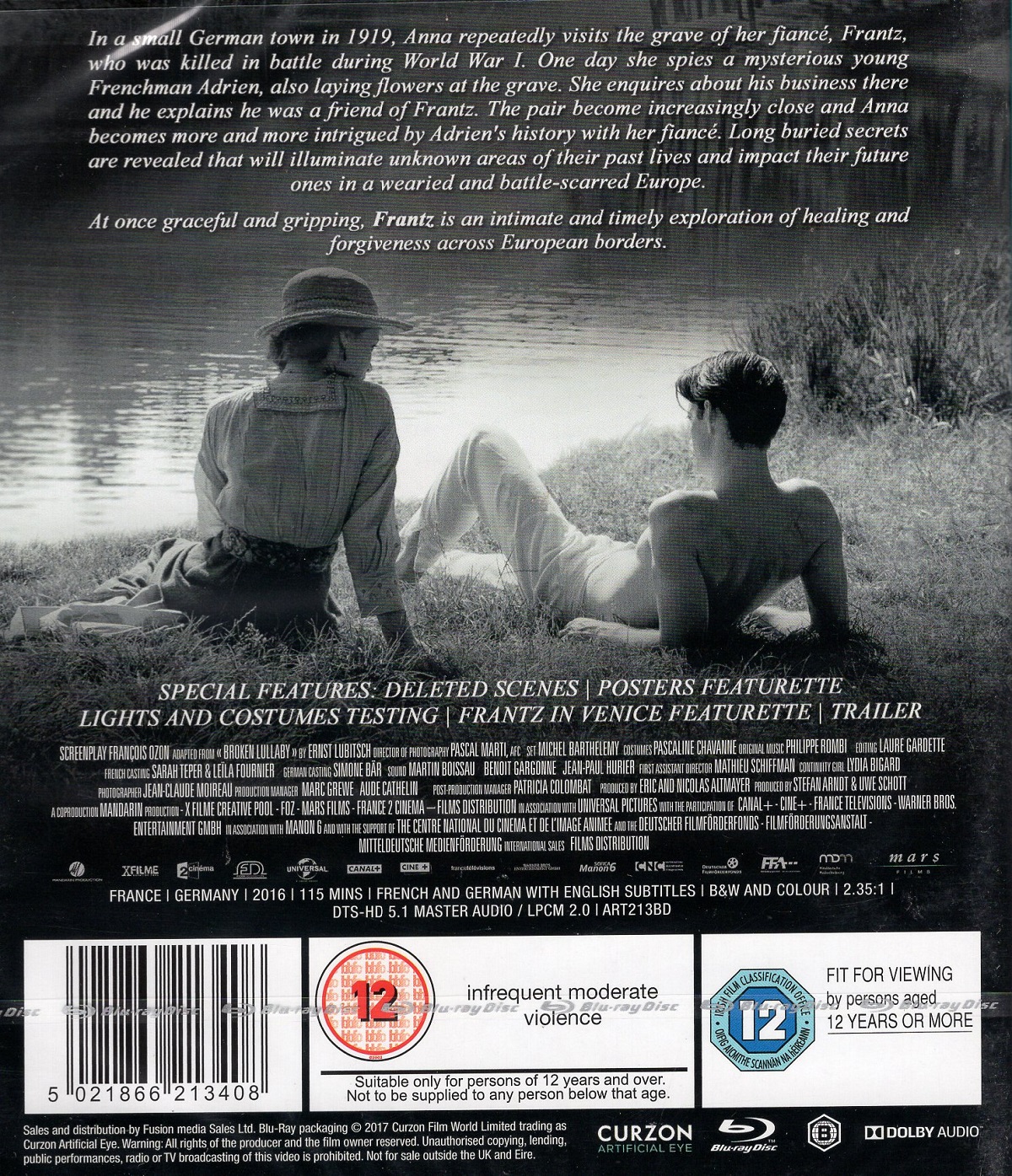 Frantz (ej svensk text) (Blu-ray) - 2