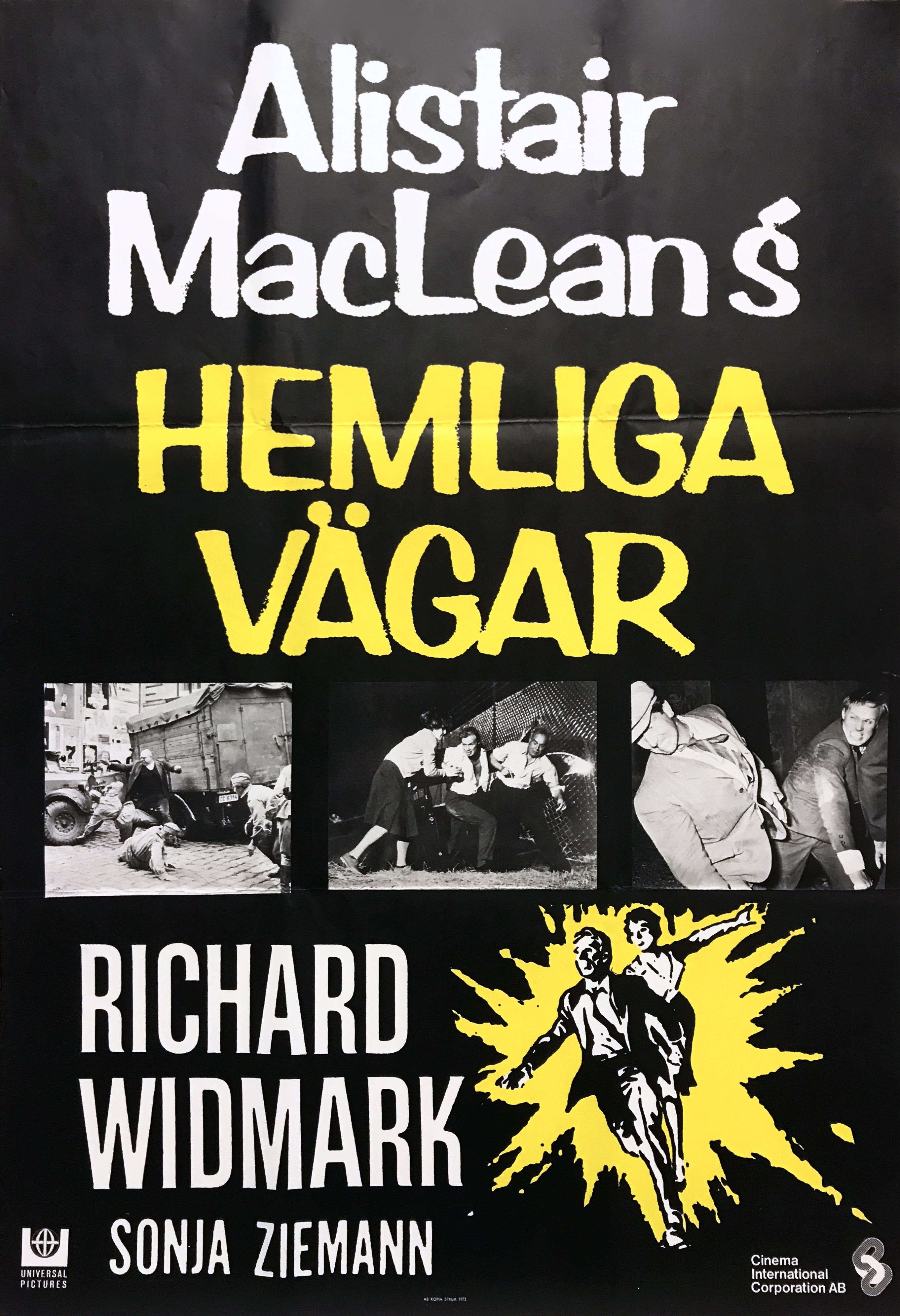 HEMLIGA VÄGAR (1961)