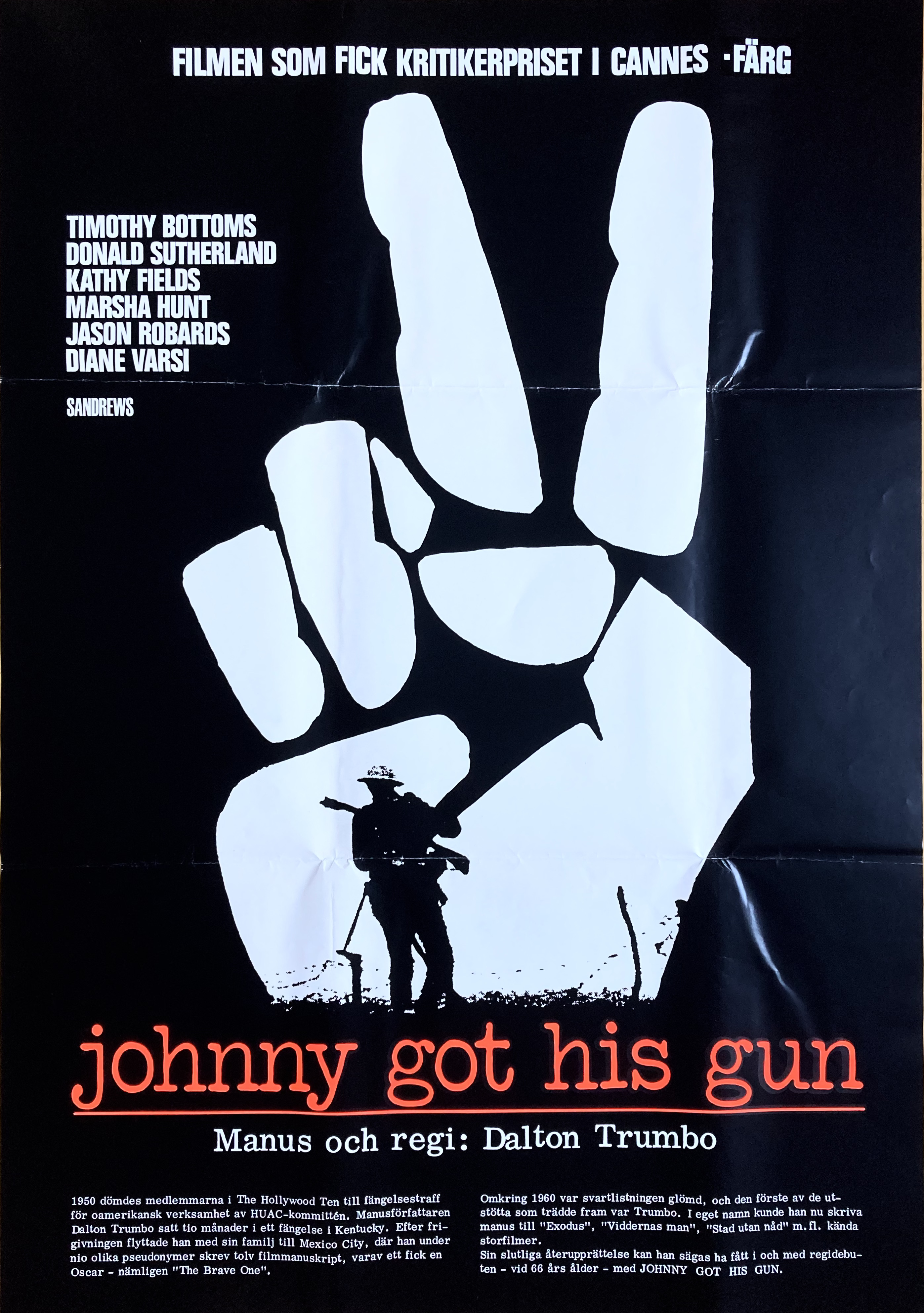 JOHNNY GOT HIS GUN (1971)