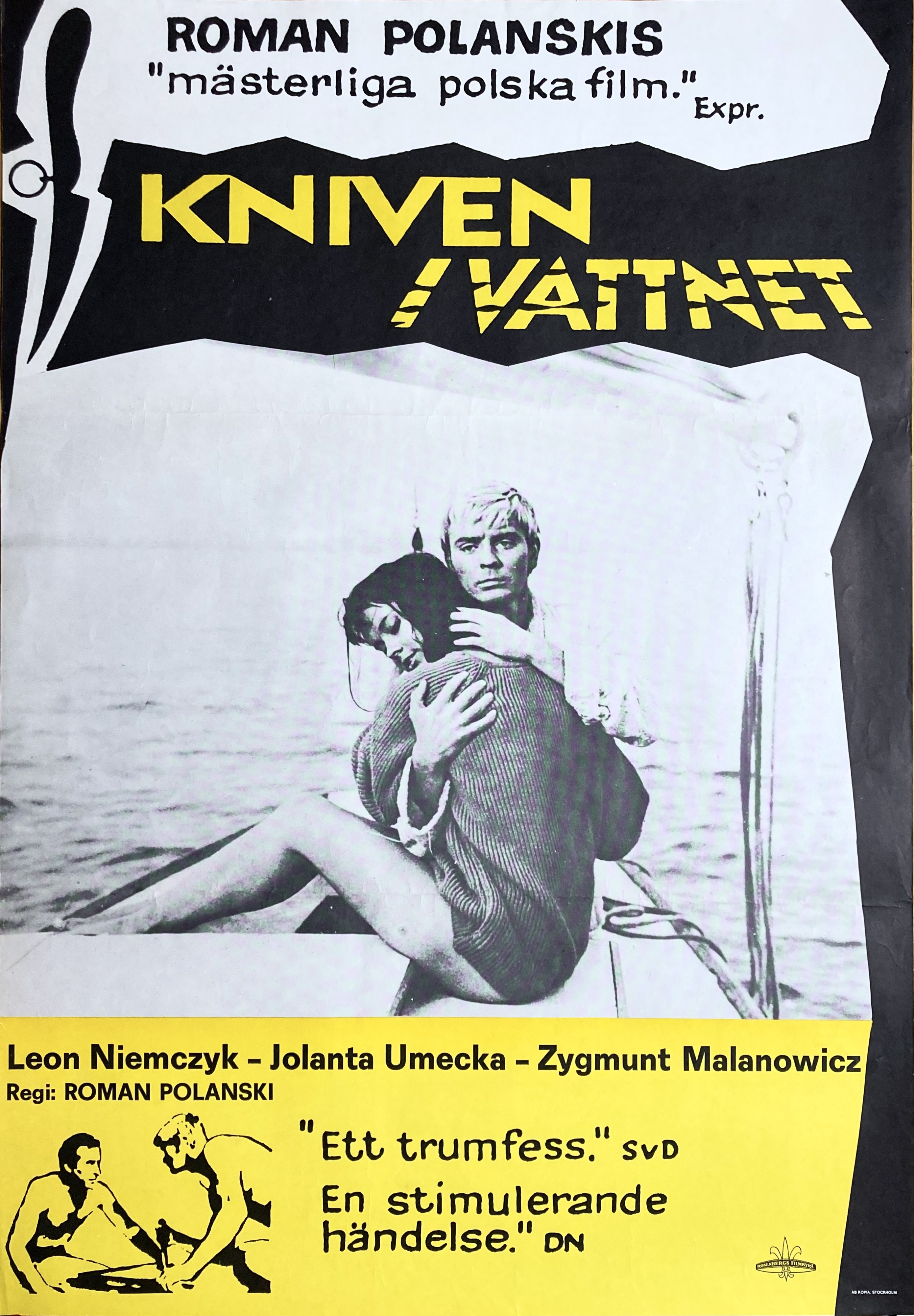 Nostalgipalatset KNIFE IN THE WATER (1963)