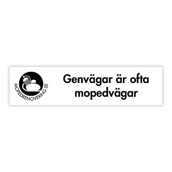 Decal "genveje", har du alle sammen?