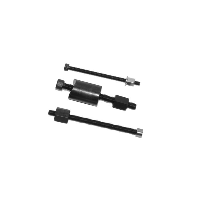 Værktøj stempeltap eleminator.  Stempeltapperne er 5,9 mm, 7,9 mm og 9,4 mm