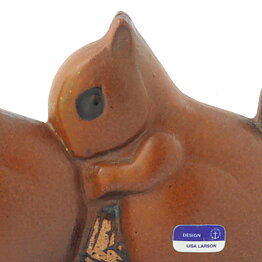 Lisa Larson (Noaks Ark 1978) Snazzy Squirrel Couple 15/7 cm (1)