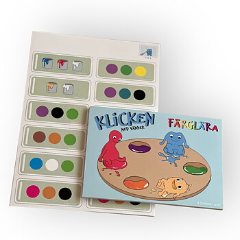 Klicken med vänner - Färglära