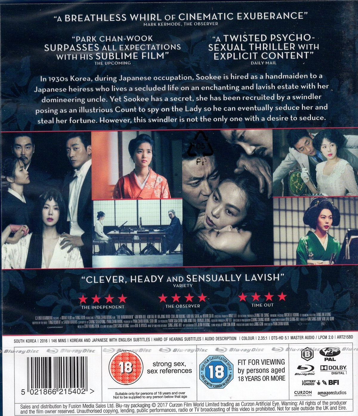 The Handmaiden (ej svensk text) (Blu-ray) - 2
