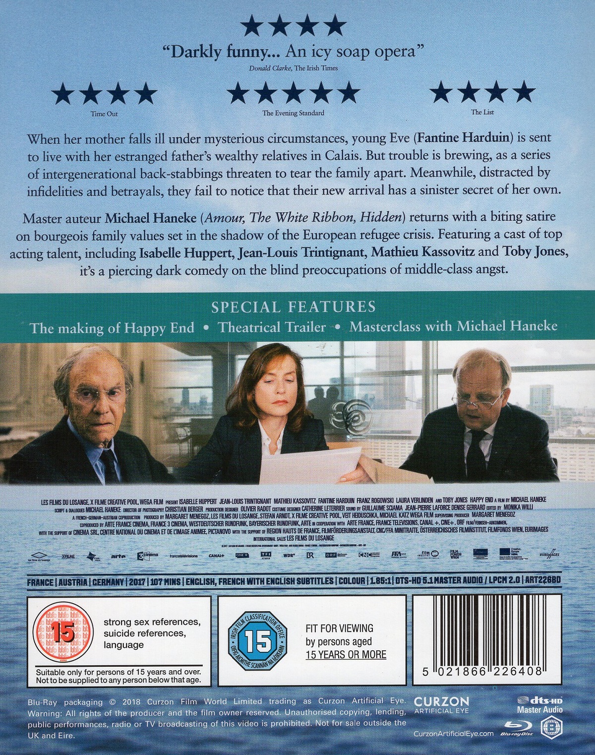 Happy End (ej svensk text) (Blu-ray) - 2