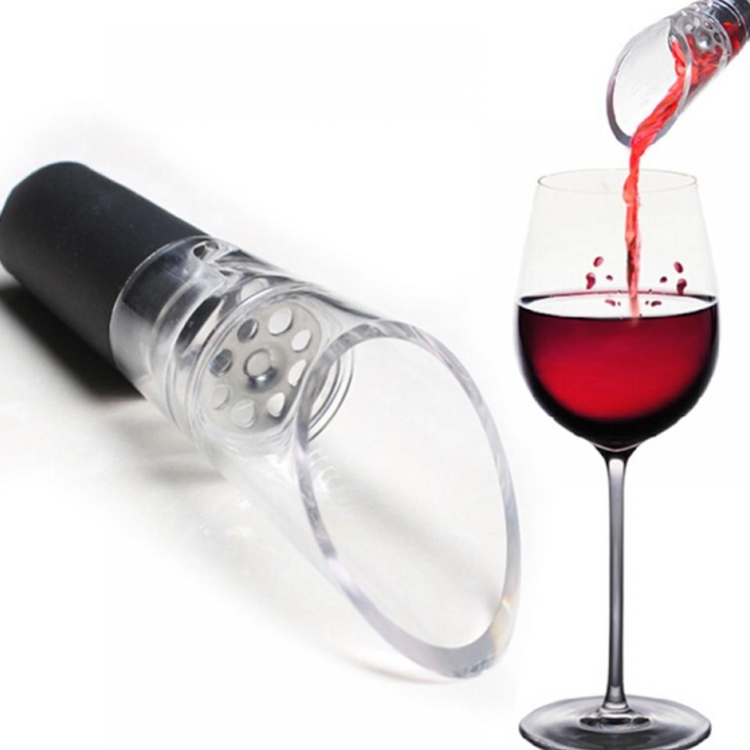 Vinluftare och vindropp 2 i 1