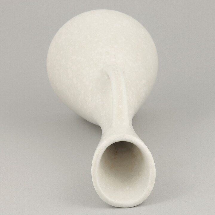 Gunnar Nylund (AUD 1950s) White Modern Vase 24 cm