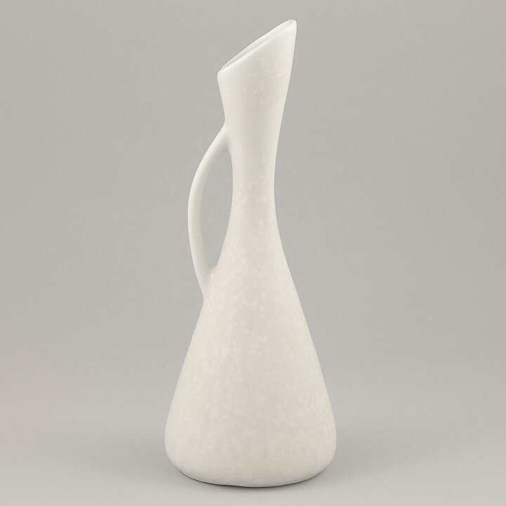 Gunnar Nylund (AUD 1950s) White Modern Vase 24 cm