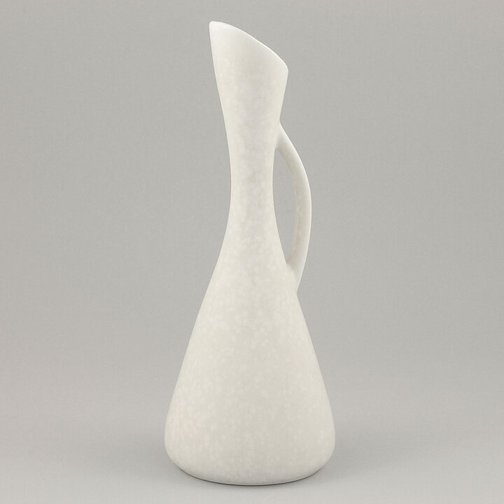 Gunnar Nylund (AUD 1950s) White Modern Vase 24 cm