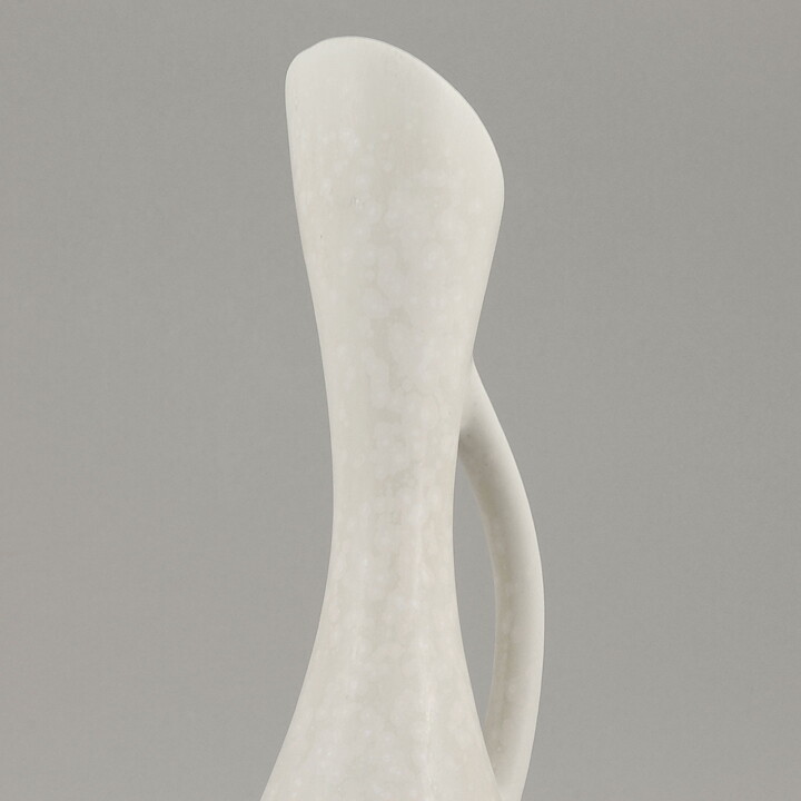 Gunnar Nylund (AUD 1950s) White Modern Vase 24 cm