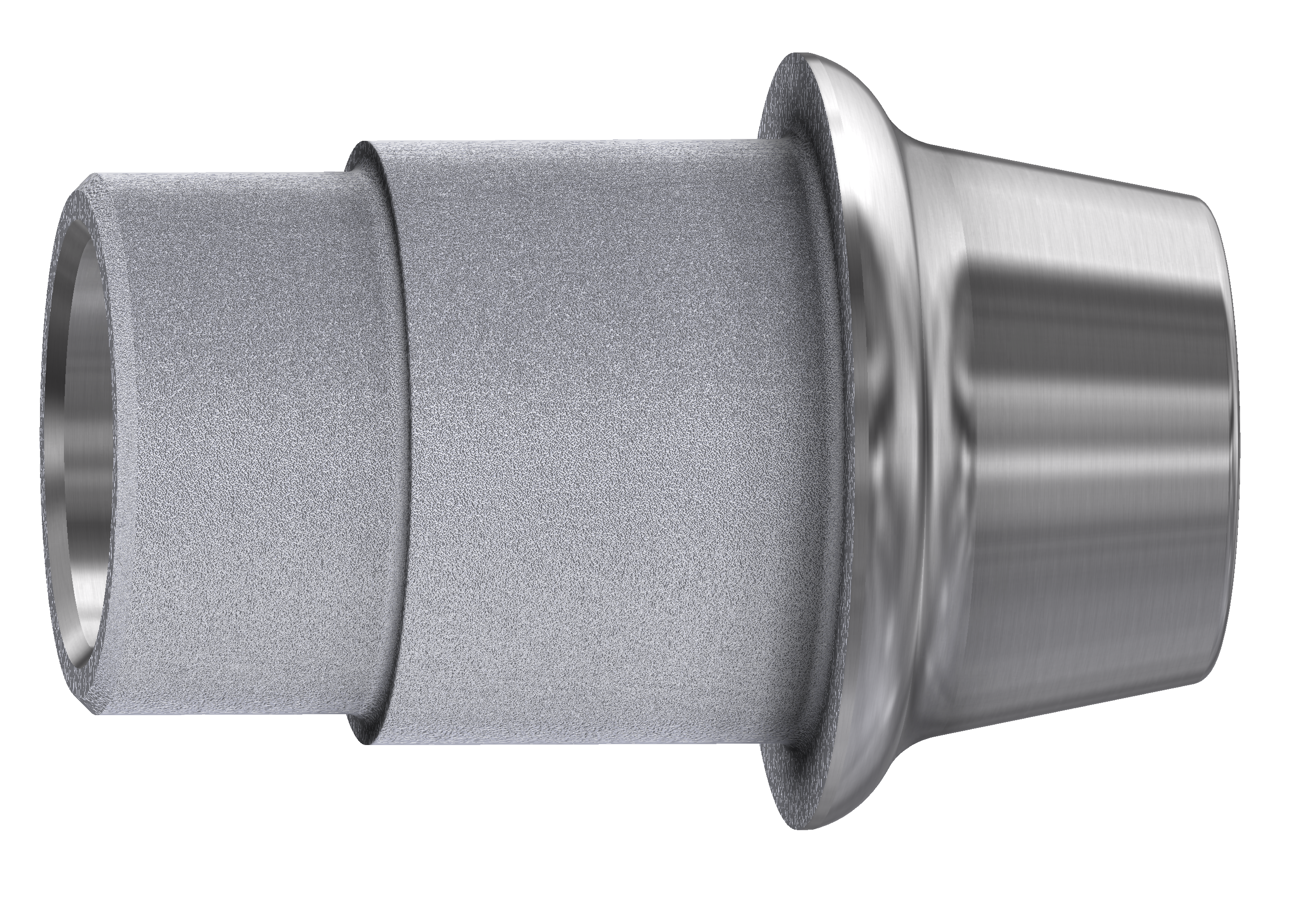 Titanium base GH1mm non-engaging for  Osstem® TS STANDARD
