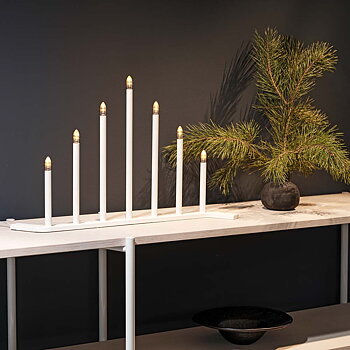 Advent RE7 Ljusstake vit LED - SMD Design
