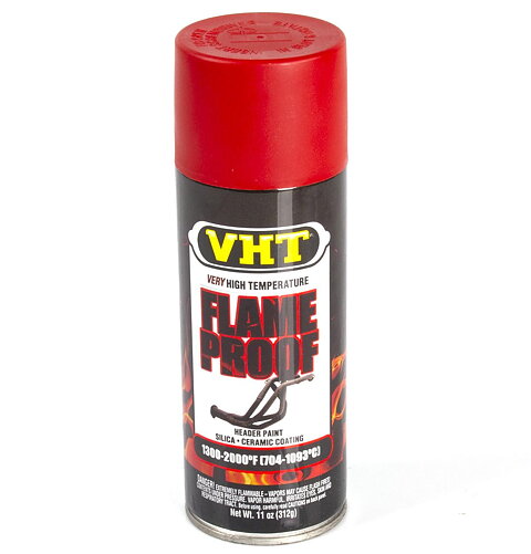 Flameproof röd matt (704°C-1093°C)