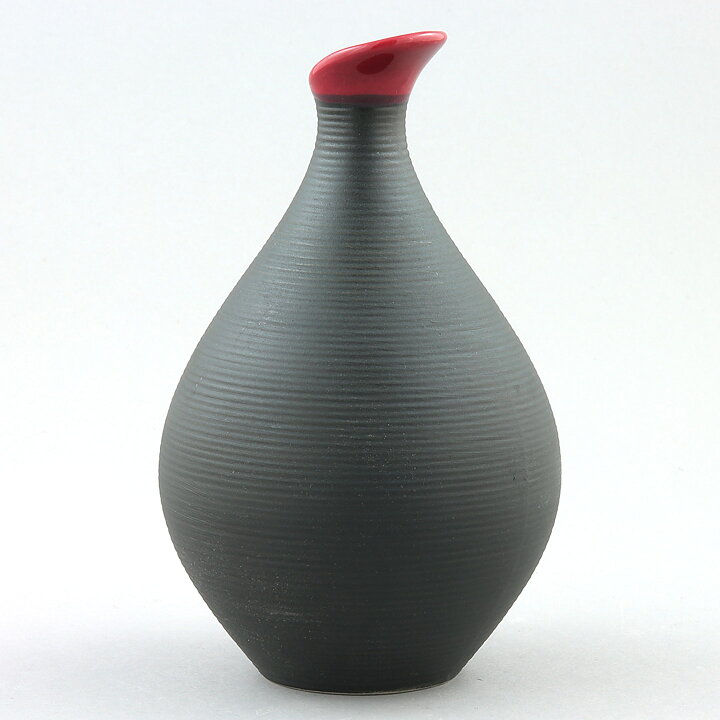 カールハリー・スタルハーネ Bahiaシリーズ  黒い花瓶  Vase  1950年代  14cm